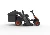 Riding Lawn Mower Lawn Tractor Ride-on Lawn Mower With Rear Grass Cutting Machine LM-38LI Lawn shredder 2