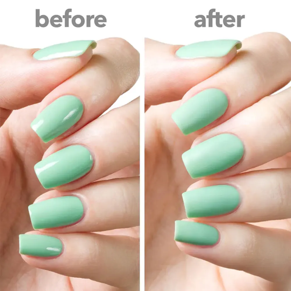 Jillnails Matte Top Coat No Wipe Matt Topcoat Non Stick UV Led Gel Polish Varnish 3