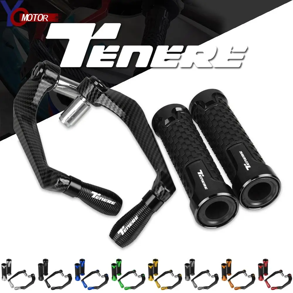 

7/8 22MM Motorcycle Handlebar Grips Handle Bar and Brake Clutch Lever Guard Protection For YAMAHA TENERE 700 900 XTZ660 TENERE