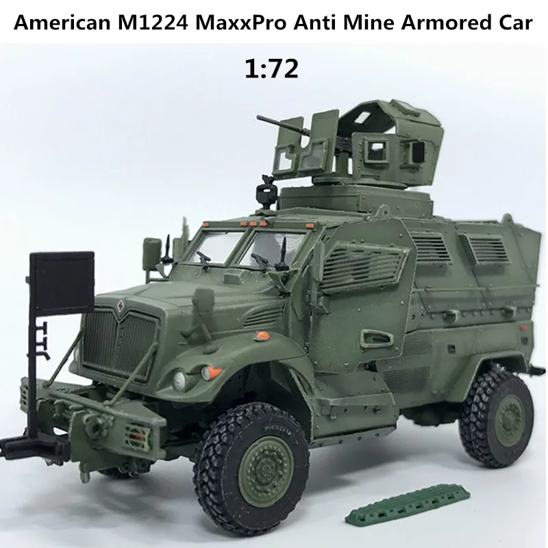 

1:72 Scale Model American M1224 MaxxPro Anti Mine Anti Ambush Armored Vehicle Tank Collection Display Decoration Gift For Fans