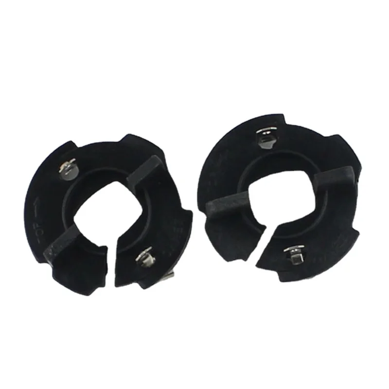 Headlight Holder LED Lamp Bulb Base 2pcs Xenon Light Bulb Retaining Clip Holder Adaptor for VW Jetta/Golf 5