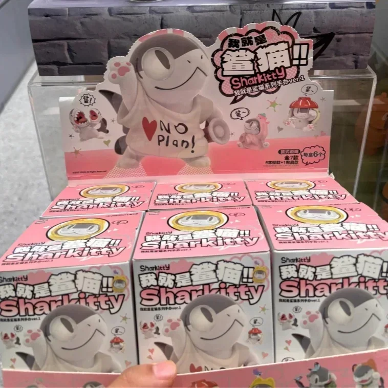 ミステリーボックス 本物の Sharkitty シリーズブラインドボックス漫画アニメ