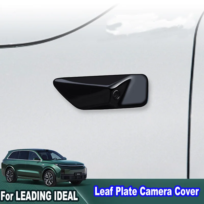 

For LEADING IDEAL LiXiang L7 L8 L9 ABS Body Leaf Plate Camera Protective Cover Decorative Sticker Carbon Fiber Body Accessories