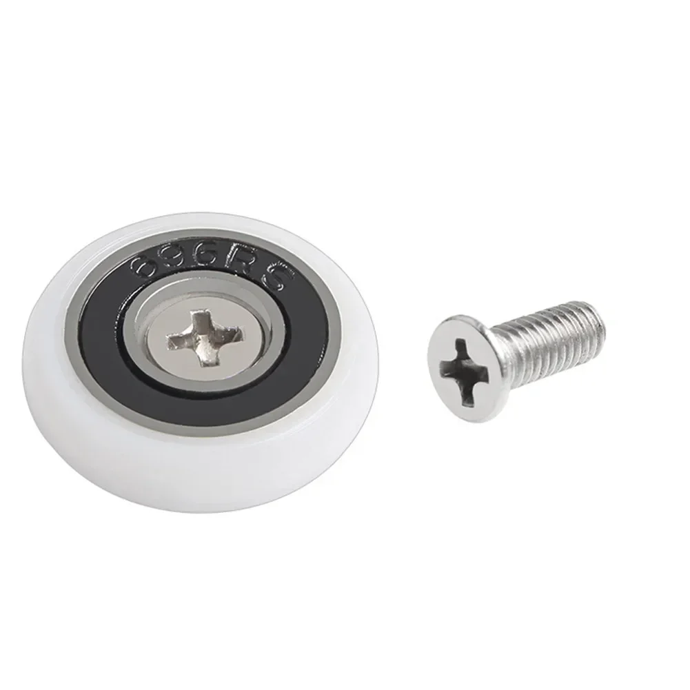 Shower Door Rollers Wheels Pulleys Replacement Parts 8 Pcs