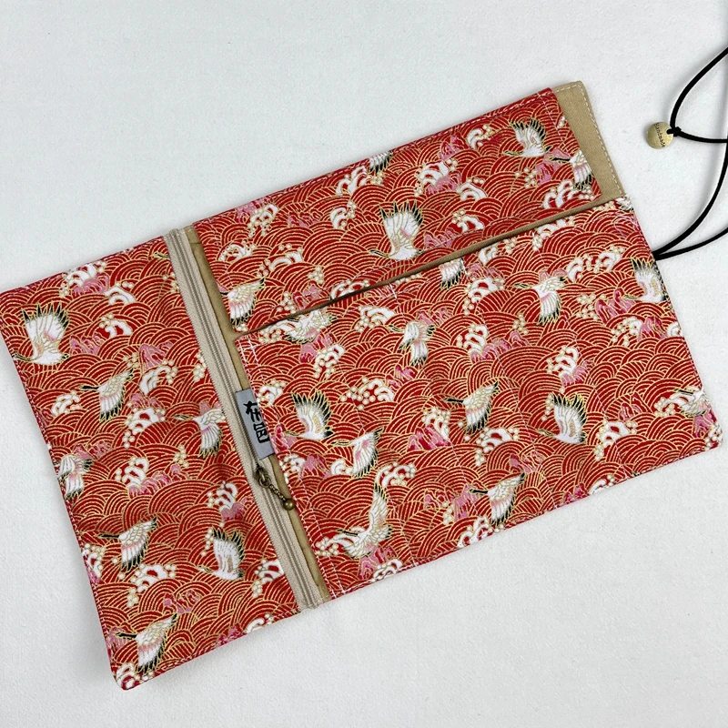 연필 가방, 레트로 롤러 블라인드 펜 가방, 펜 보관 문구 가방, 펜 박스, 펜 커튼, 대용량 펜 가방