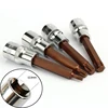 1/2 Torx Bit Socket 1Pcs S2 Star Bits Adapter for Torque Spanner Ratchet Socket Wrench T20 T25 T27 T30 T40 T50 T55 1