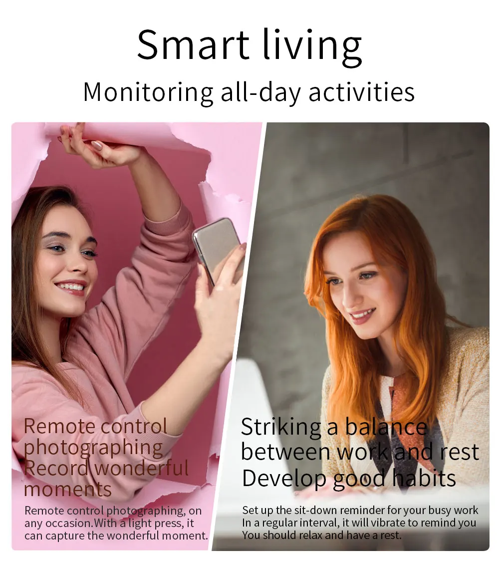 Kumi K3 Lady Smart Watch description image 12