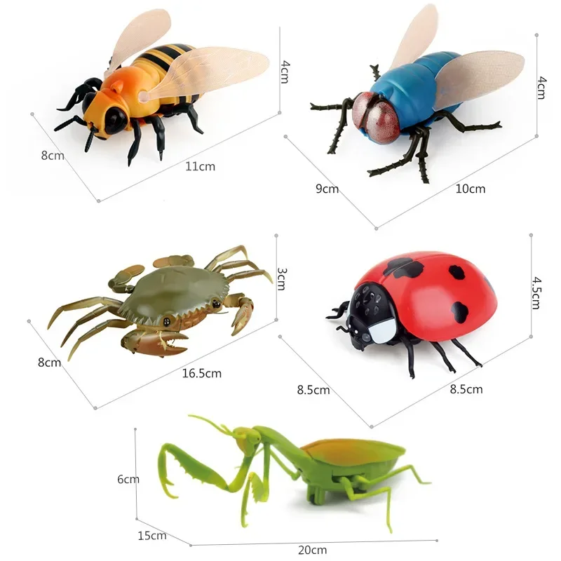Infrared RC Insect Remote Control Simulation Mantis Adults Prank Jokes Toy Birthday Novelty Gift Kids Toys