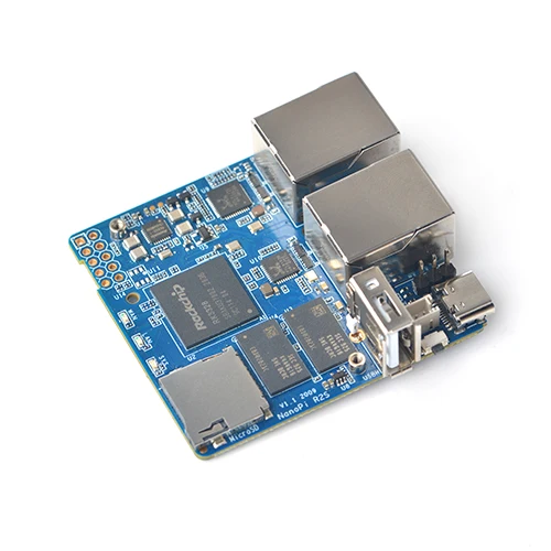 FriendlyElec Nanopi R2S Ʈ  ҽ Rockchip RK3328   ,  ⰡƮ Ʈ 1GB  