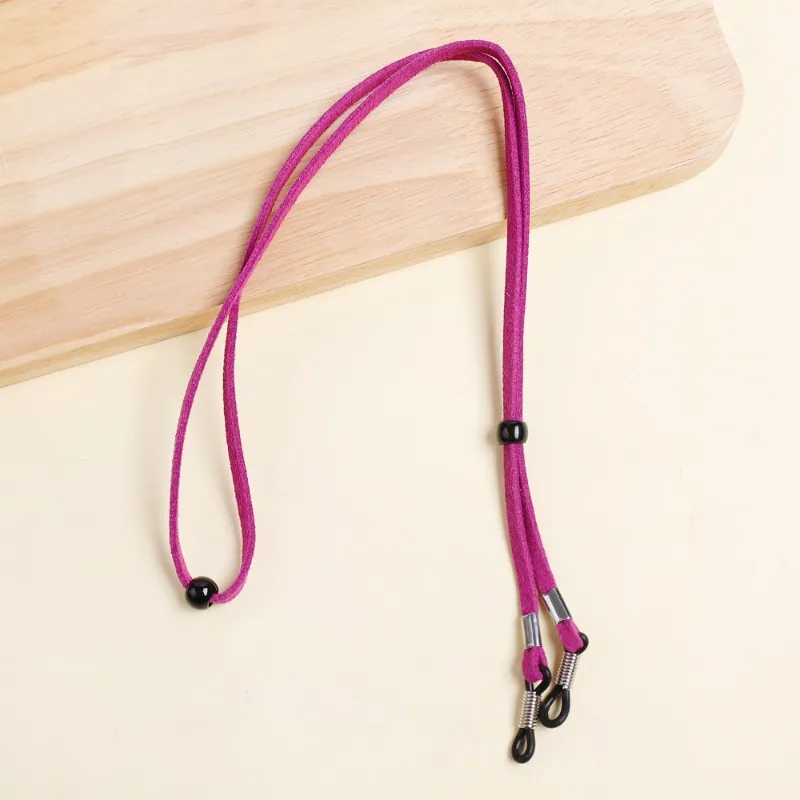 Hochwertige Leder-Sonnenbrillenband für Herren, Rutschfester Brillenhalter, Lesebrillenkette, Brillenband, Unisex – Detail 14
