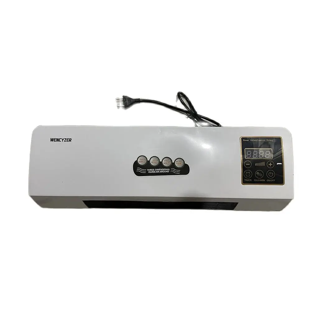 WENCYZER Wall Mounted Electric Heater for Room,Dual Use Space Heating Machine Air Cooler with Cooling Heating Air Conditioner