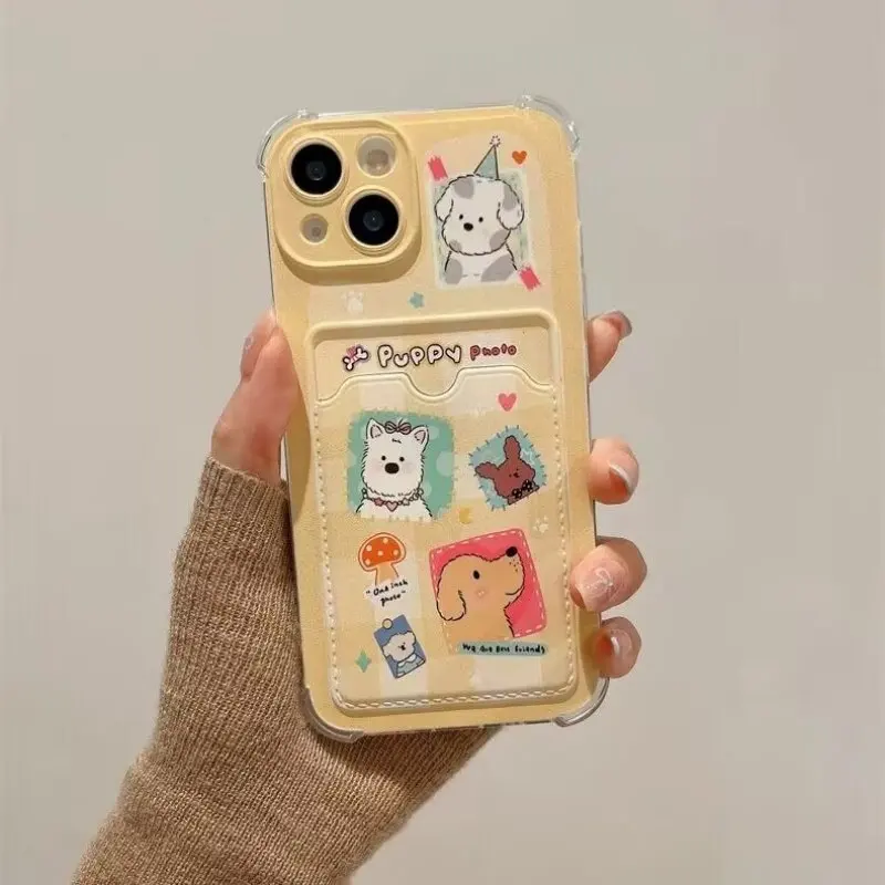 Cartoon Puppy Cute Dog Phone Case Cover