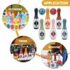 Children's Bowling Stall Toy Indoor Sports Ball Set Outdoor  Boy Girl Toy Parent-Child Interactive Games Birthday Gift 2