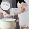 Food Storage Containers with Airtight Lid Pasta Portion Control Container Kitchen Storage jar for Sugar Flour Oat Cereal Beans 3
