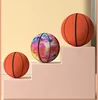 Kids Bouncing Mute Silent Basketball With Cloth Cover Indoor Silent Foam Basketball Bounce Soft Squeezable Ball 6
