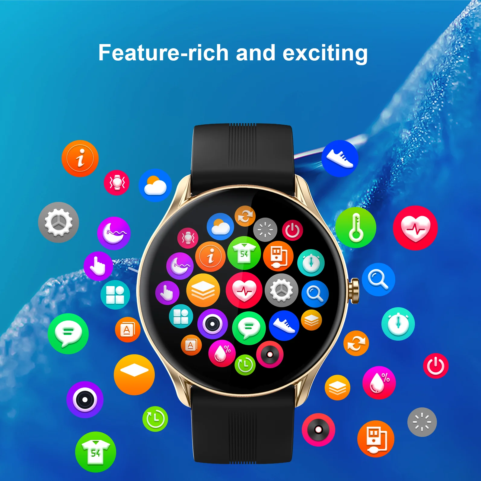 2022 L1 Smart Watch Men Bluetooth Call Full Touch Screen 1.32 Inch HD Sport Lady Fitness Bracelet Custom Watch  Sleep Heart Rate