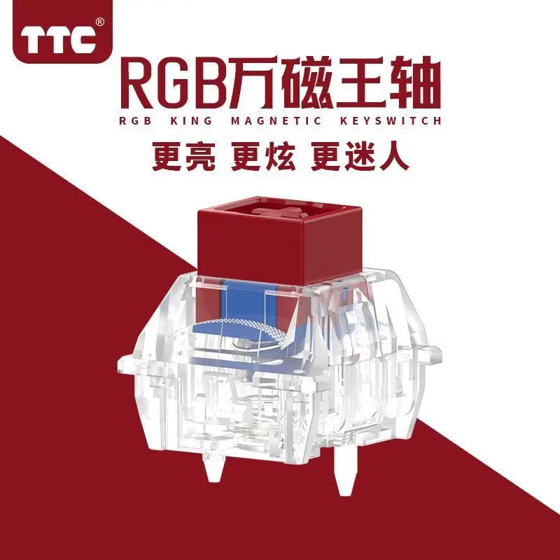 TTC 万磁王軸 RGB Magnetoスイッチ RGB 60個新品 TTC RGB Magneto King of Magnetic Switch RGB Magneto Hall