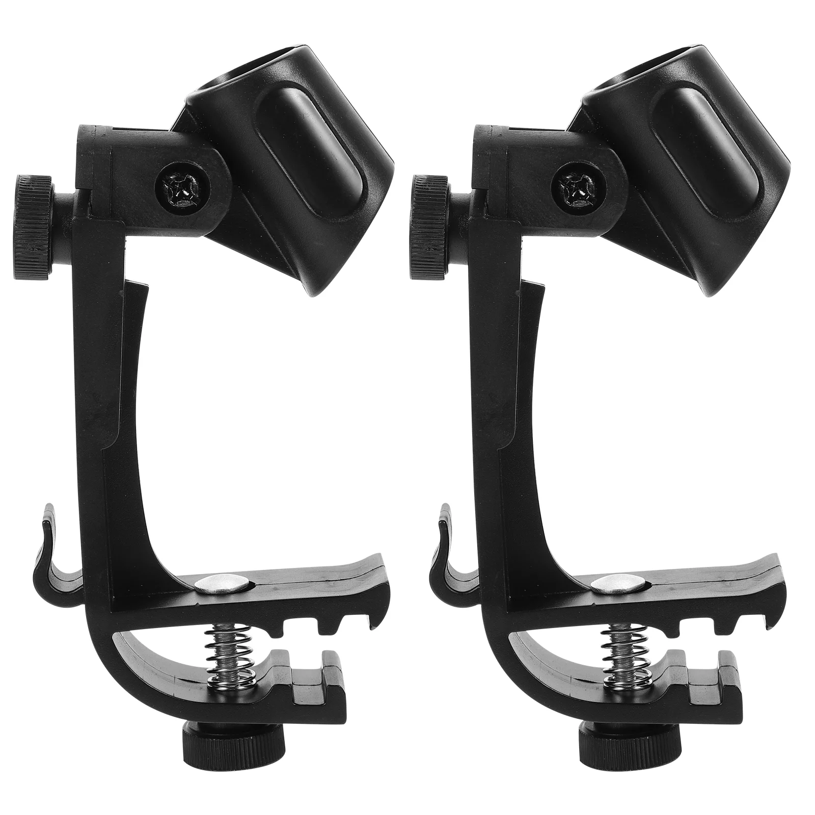 

2pcs Universal Microphone Mount Stand Holder Drum Mic Kickstand For Phone Clamp for Studio