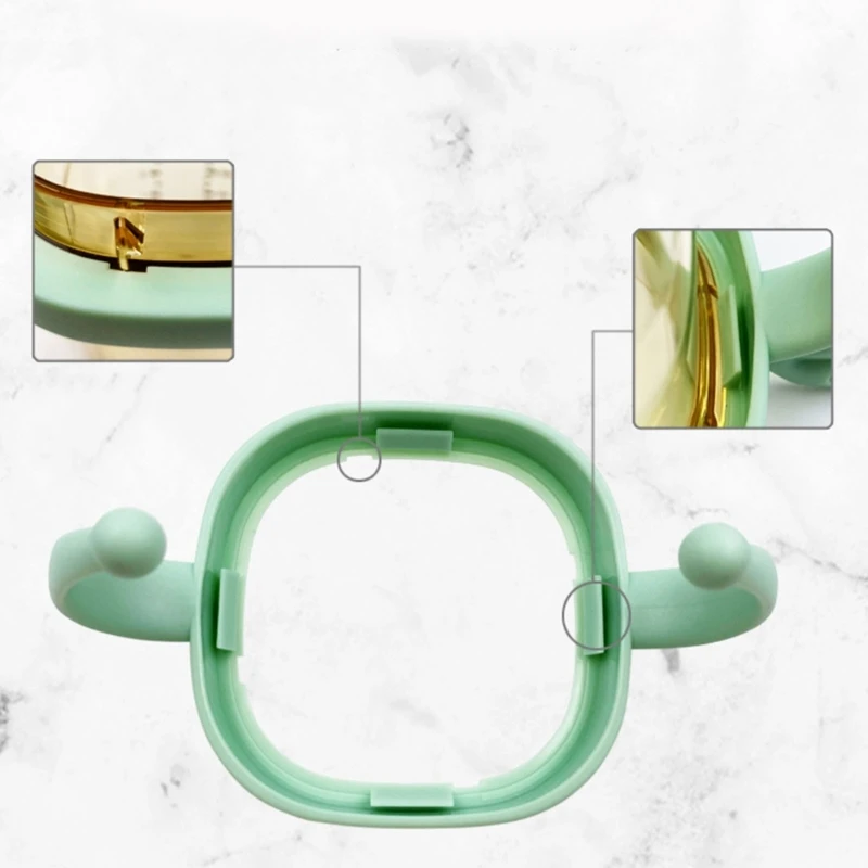 New BPA Free Classic Baby Bottle Handle Soft Compatible Plastic Milk Feeding Bottle Grip Handle for Hegen Accessories