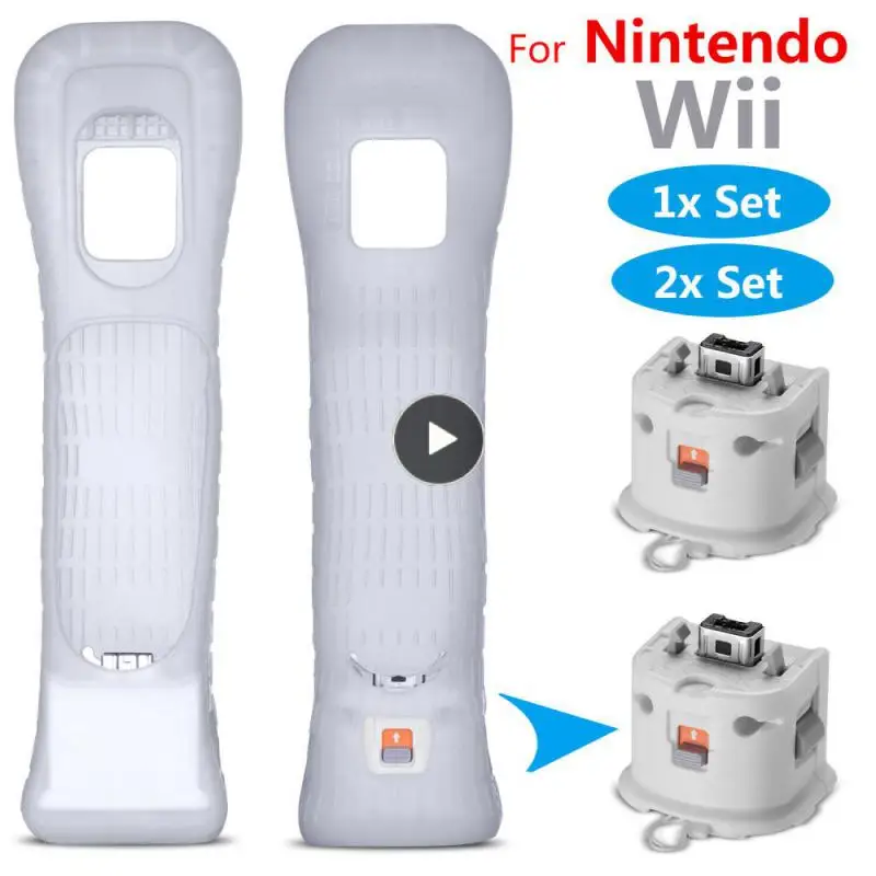 Telecomando Integrato Motion Plus Per Controller Wii Telecomando Wii Nunchuck Controller Wireless Gamepad Controle