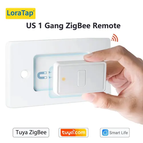 LoraTap ZigBee 3.0 Wireless 14 EU US Push Button Remote Tuya Scene Automation Control Switch Smart Life App Hub Need - Image 17