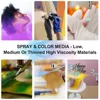 Airbrush Kit Dual-Action Gravity Airbrush Spray Gun with 0.2/0.3/0.5mm Needles Set 7cc/20cc/40cc Cup Air Hose and Cleaning Kit 6