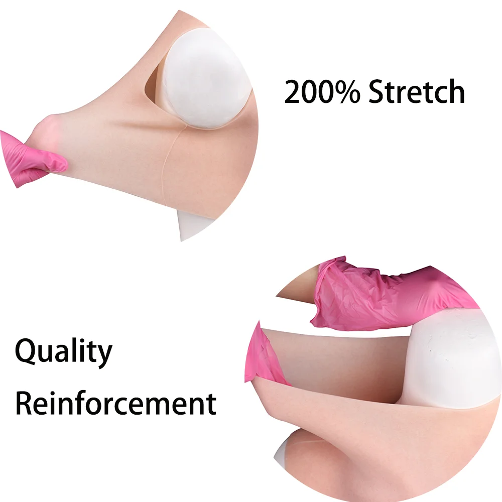 Realistic Silicone Breast Forms Tits Enhancer Fake Boobs Large Boob B-G Cup  for Crossdresser Drag Queen Shemale Transgender Cosplay,#2ElasticCotton-D :  : Clothing, Shoes & Accessories