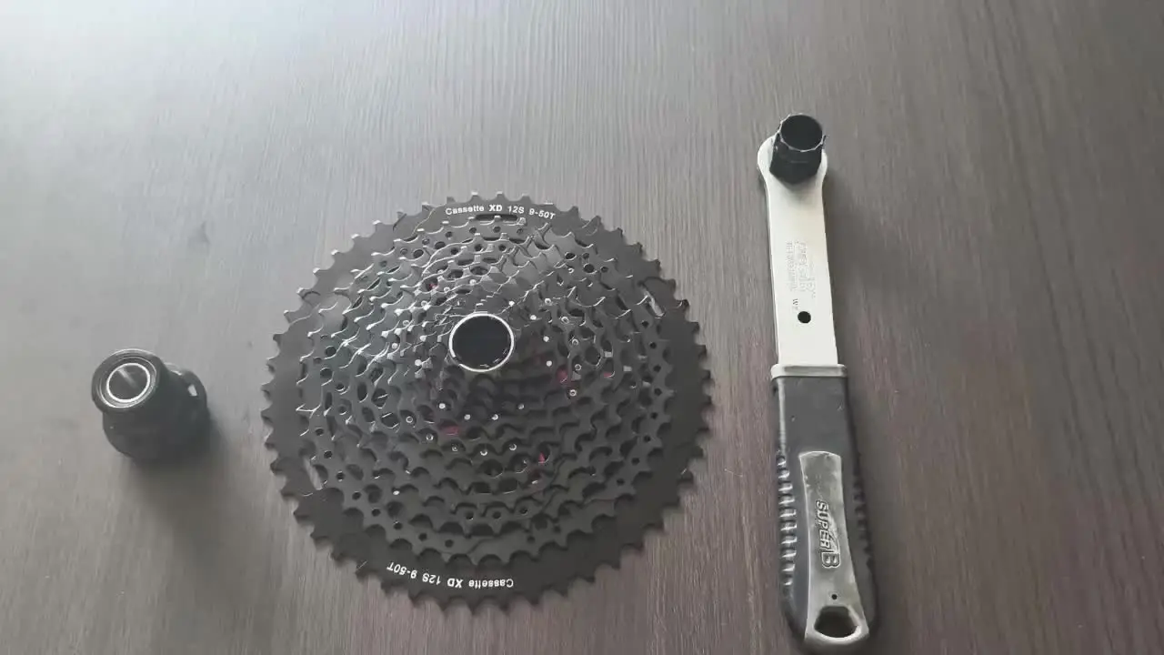 Cassette VTT 12 Vitesses SUNSHINE XD 9-50T - Compatible SRAM GX Eagle (Neuf)