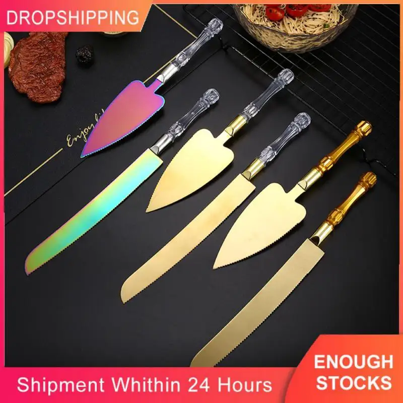 Baking supplies cake tools Stainless Steel Cake Shovel Set Stainless Steel Spatula Baking Tool Cake Shovel Butter Knives For Pie/Pizza/Cheese/Cake Tools