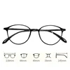 Retro Artistic Anti Blue Light Glasses Ultra Light Small Frame Myopia Glasses High Definition Transparent Short Sight Glasses 6