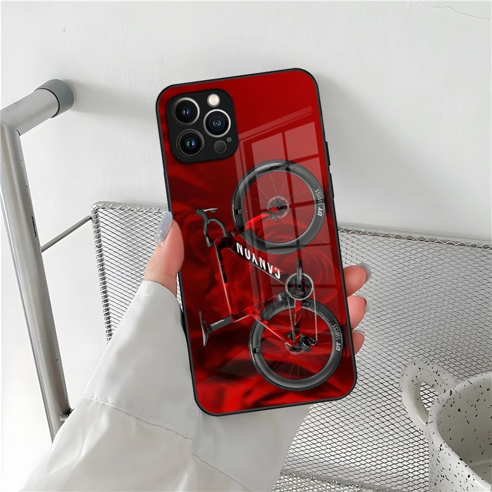 C-Canyon Bicycles Premium Phone Case with Tempered Glass Protection