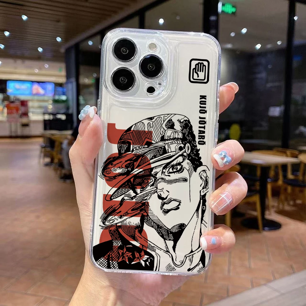 JoJo Bizarre Adventure Soft TPU Transparent Phone Case