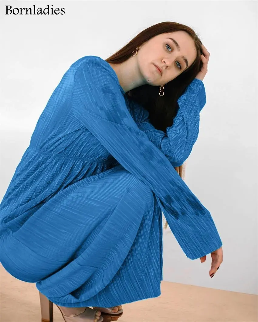 Long blue