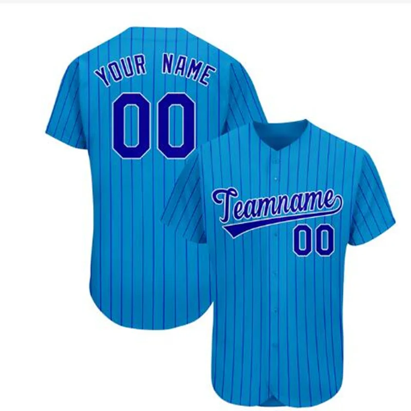 

Summer Fashion Customized Name Baseball Suit Stripe 3D Printing Men's Baseball Suit Unisex Street Casual Sports Baseball Shirt