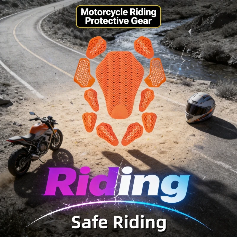 CE1 오토바이 재킷/청바지/바지용 보호대, 오토바이용 소프트 무릎 보호대/사타구니 보호대/어깨/팔꿈치/가슴/등 보호대