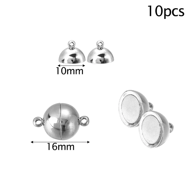 Louleur Magnetic Clasps for Jewelry Making DIY Bracelet Necklace