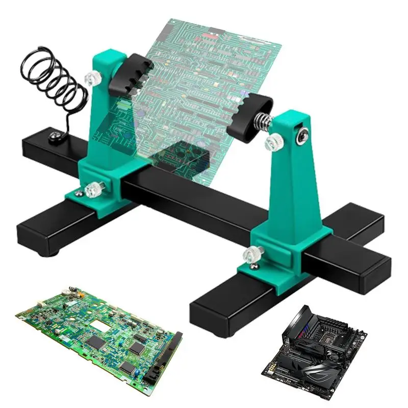 

Держатель платы PCBBoard Регулируемый разборный держатель материнской платы вращение на 360 градусов зажим материнской платы стабильная Базовая пластина для