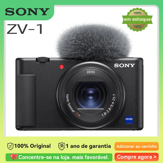 Sony-cámara Digital portátil ZV-1 ZV1, dispositivo de vídeo 4K con lente de  Zoom motorizado de gran apertura para Vlog, , TikTok - AliExpress