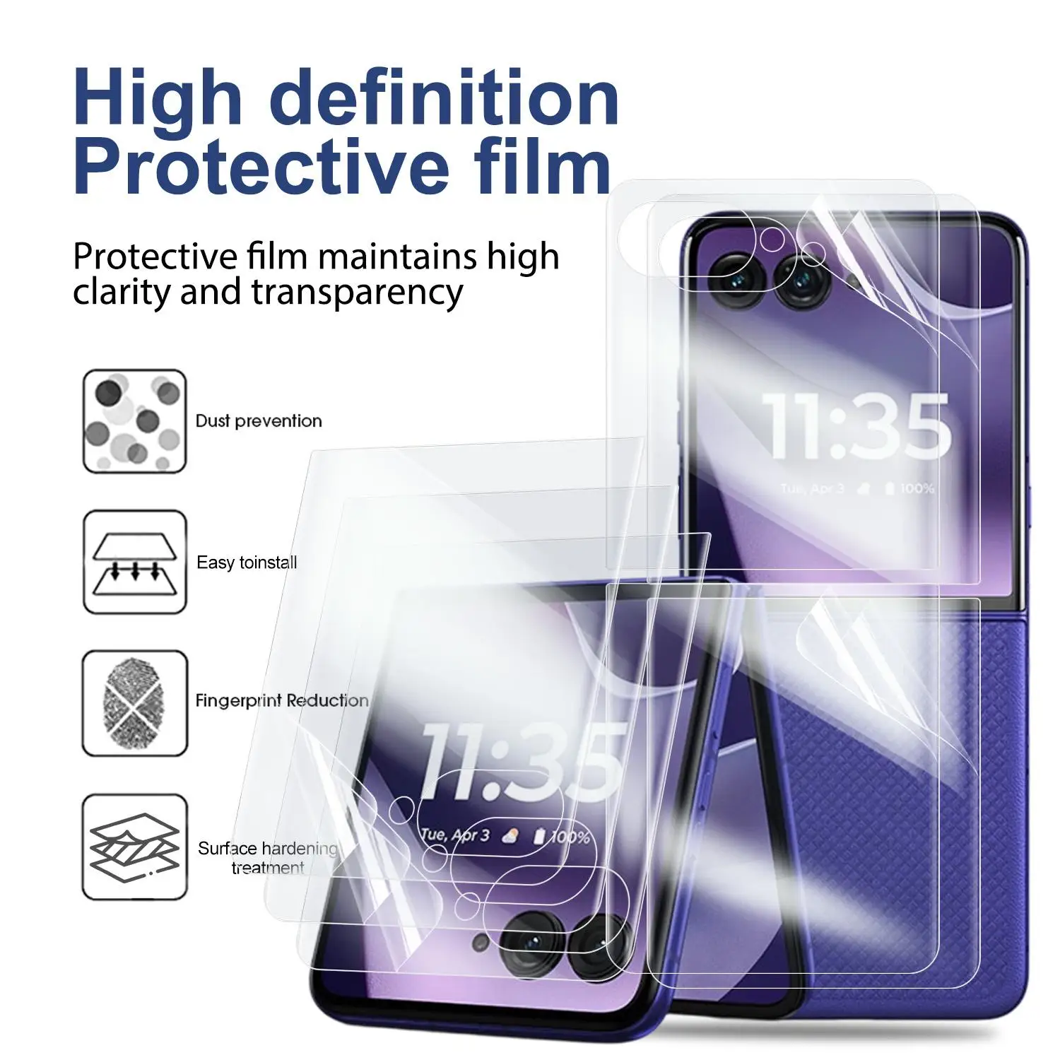 Hydrogel Soft Screen Protector - Premium Protective Film