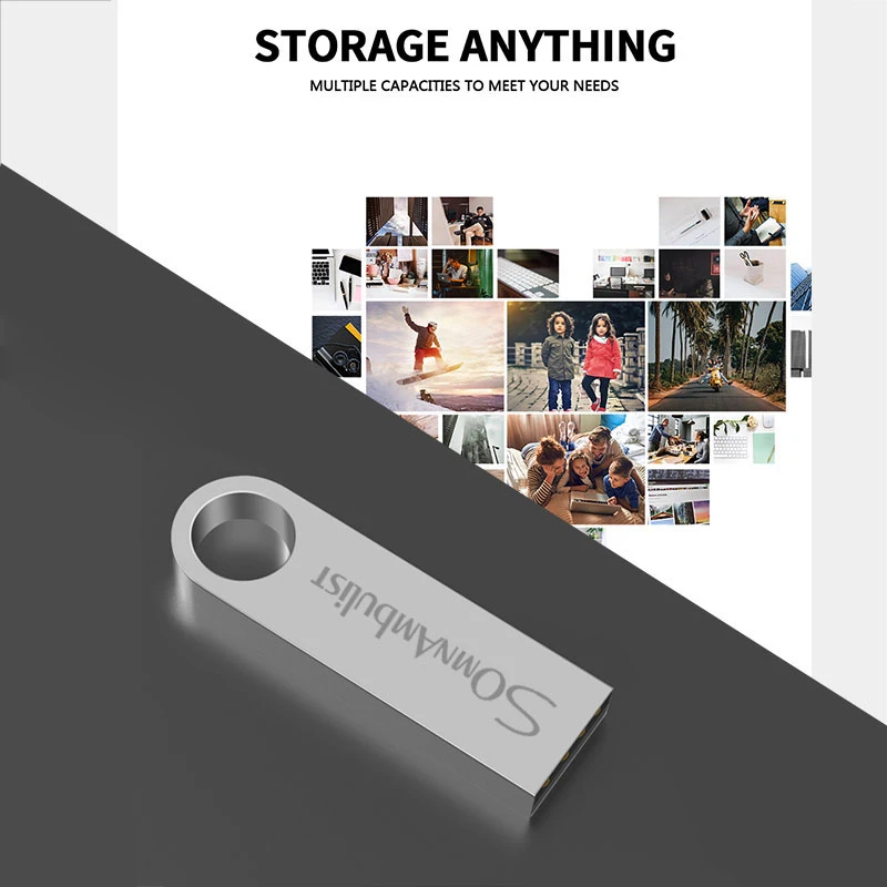 Pen Drive 128GB High Speed USB2.0 for PC Mobile