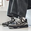 Men's Vulcanized Shoes Trendy Personalized Teenagers Casual Shoes Round Toe Lace-Up Plus Size Platform Shoes Men Shose For Sale 4