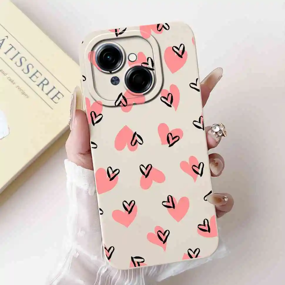 Black Butterfly Ultra-Thin Soft Silicone Case - 6.67 Back Cover