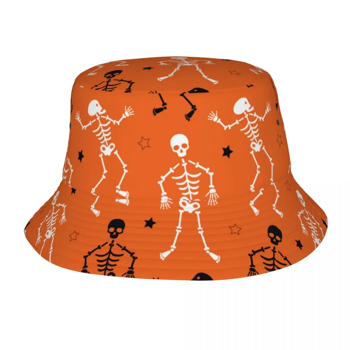 

Halloween Skulls Hat Fashion Sun Cap Outdoor Fisherman Hat for Women and Men Teens Beach Caps Fishing Cap