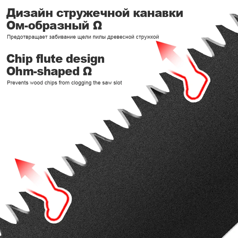 FivePears Folding Saw Camping Tourist Hand Manual Alloy Steel Ptfe Coated Anti-Slip Grip Tree Pruning
