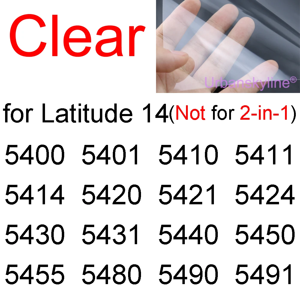 15.6 Laptop Screen Protector - HD Guard Film