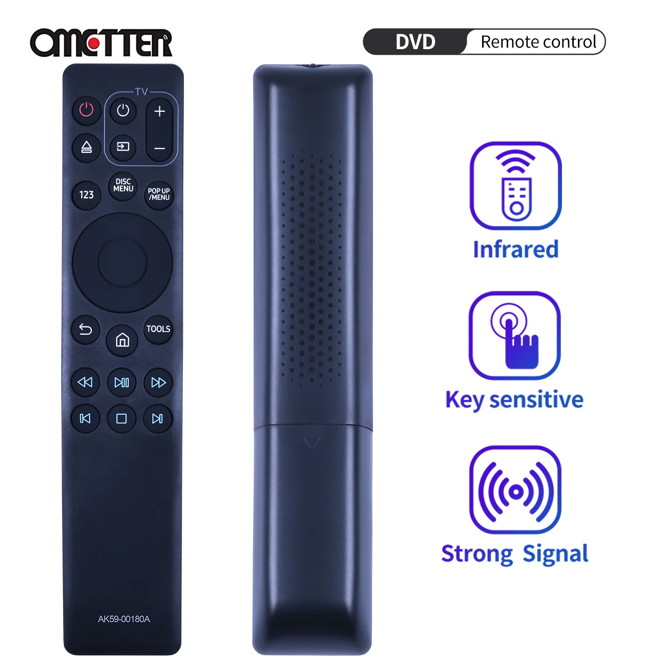 Ak59-00180A Telecomando Sostituire Per Samsung Blu-Ray Player Ubd-M8500/Za Ubd-M9500