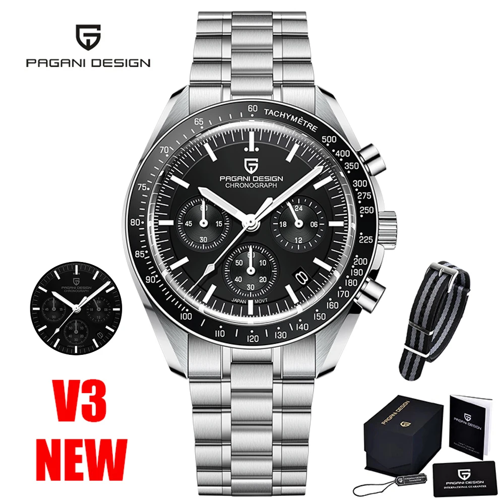 PAGANI DESIGN Men's Watches 2021 Top 