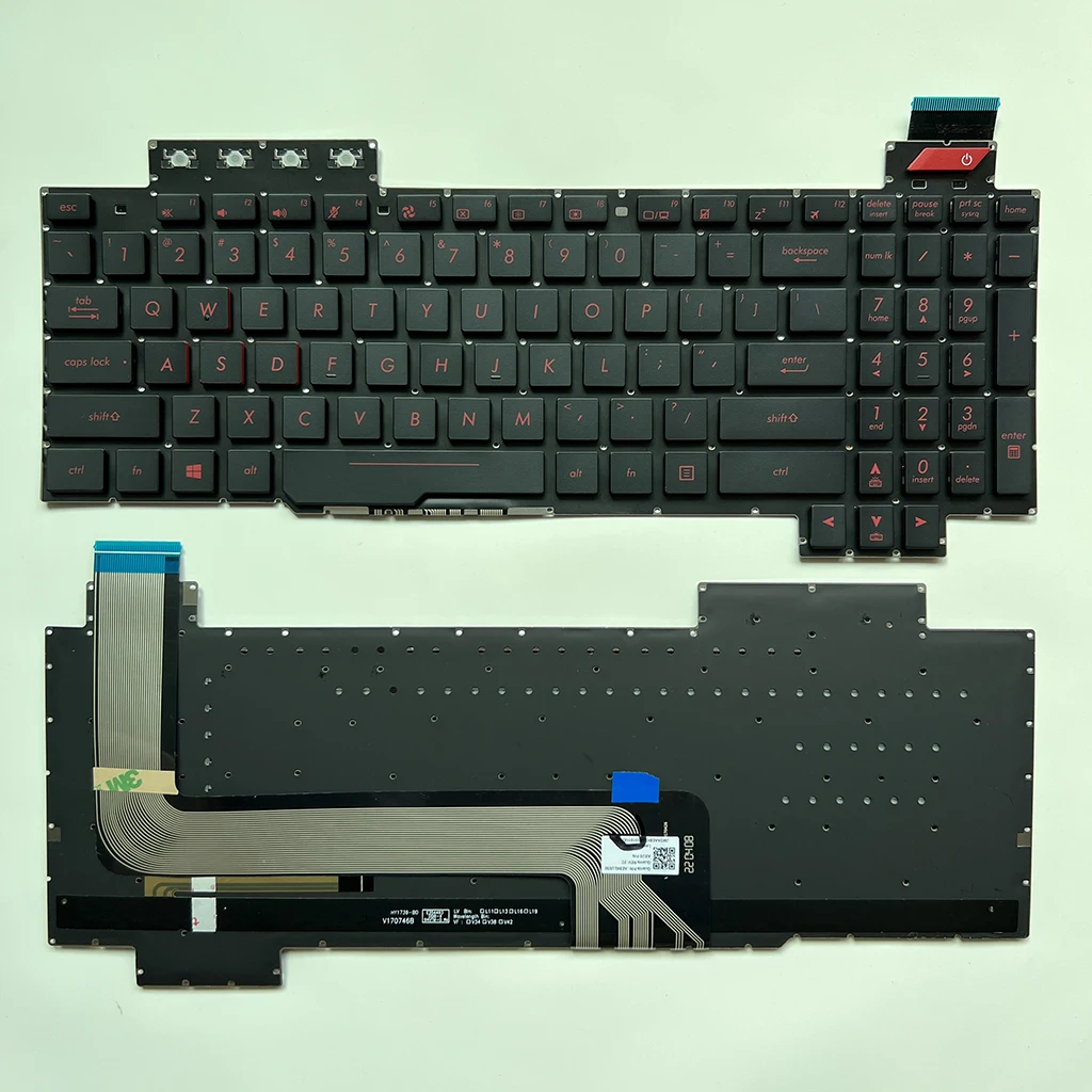 

Русская клавиатура с подсветкой для ноутбука ASUS ROG FX503 FX503V