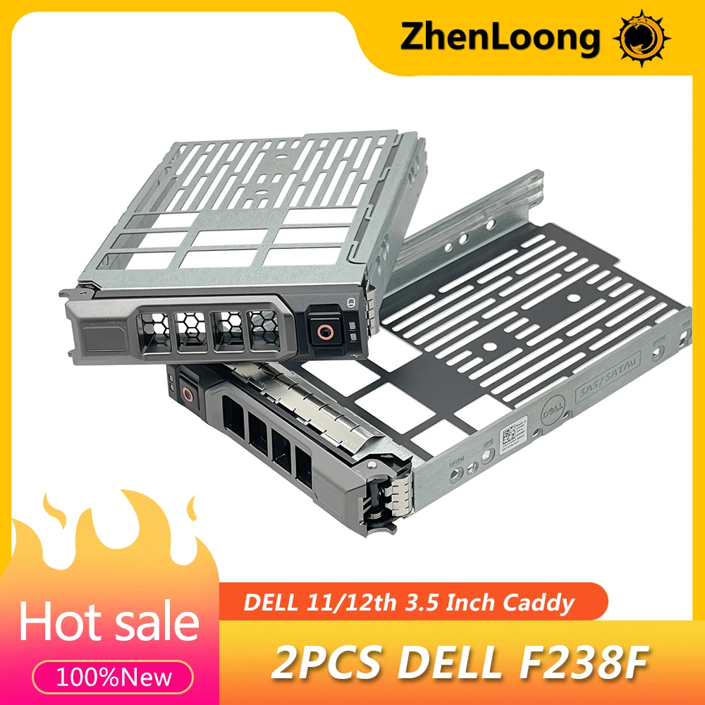 Zhenloong-caddy da Bandeja do Disco Rígido para Dell R720 R730 T420 Md3600i Md3200 Md3400 Md1200 Md1400 Nx300 F238f 0x968d 35 Dentro Novo Peças