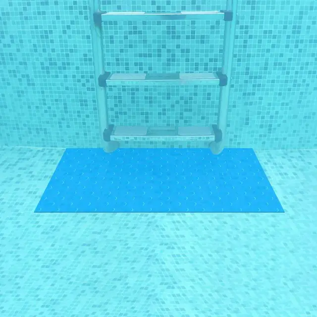 Medence Szőnyeg Létrák Védő Létra Pad Lépés Nem Csúszás Padlószőnyeg Réz Minta Felszerelés Párna - Image 2